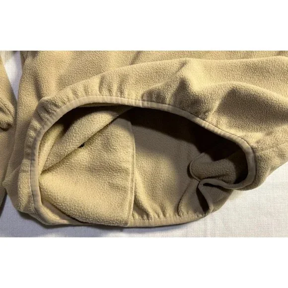 Numerals Urban Fit Beige Fleece Jacket Medium - Picture 13 of 15